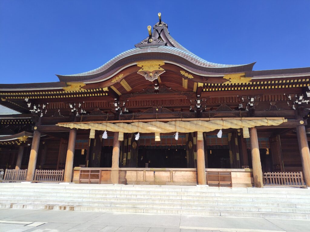 寒川神社 御社殿