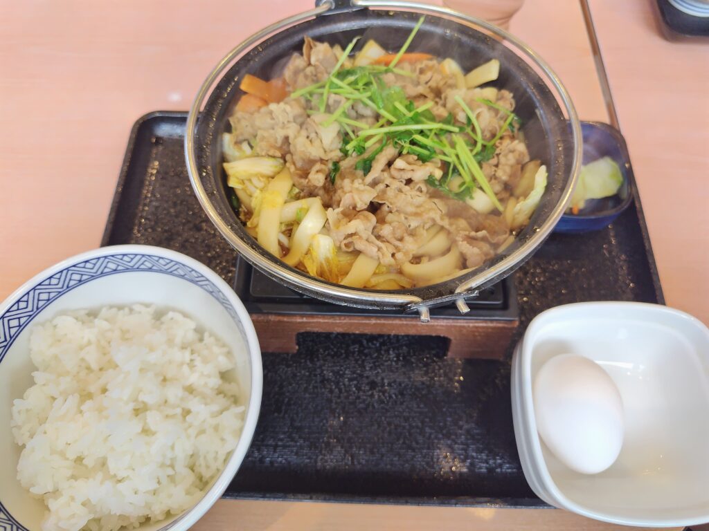 牛すき鍋膳