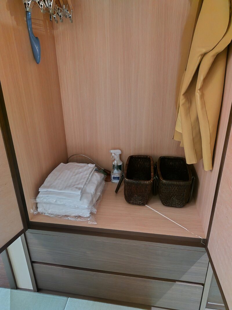 湯の花荘　備前　クローゼット