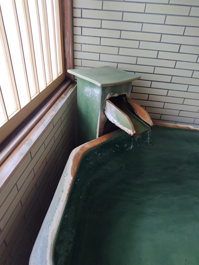 湯の花荘　客室　露天風呂
