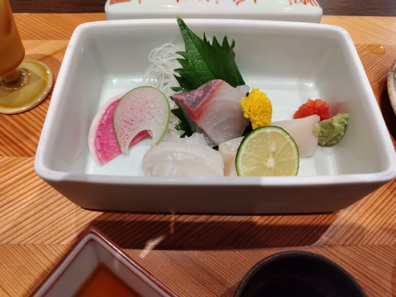 湯の花荘 とちぎ和牛懐石 お造り
