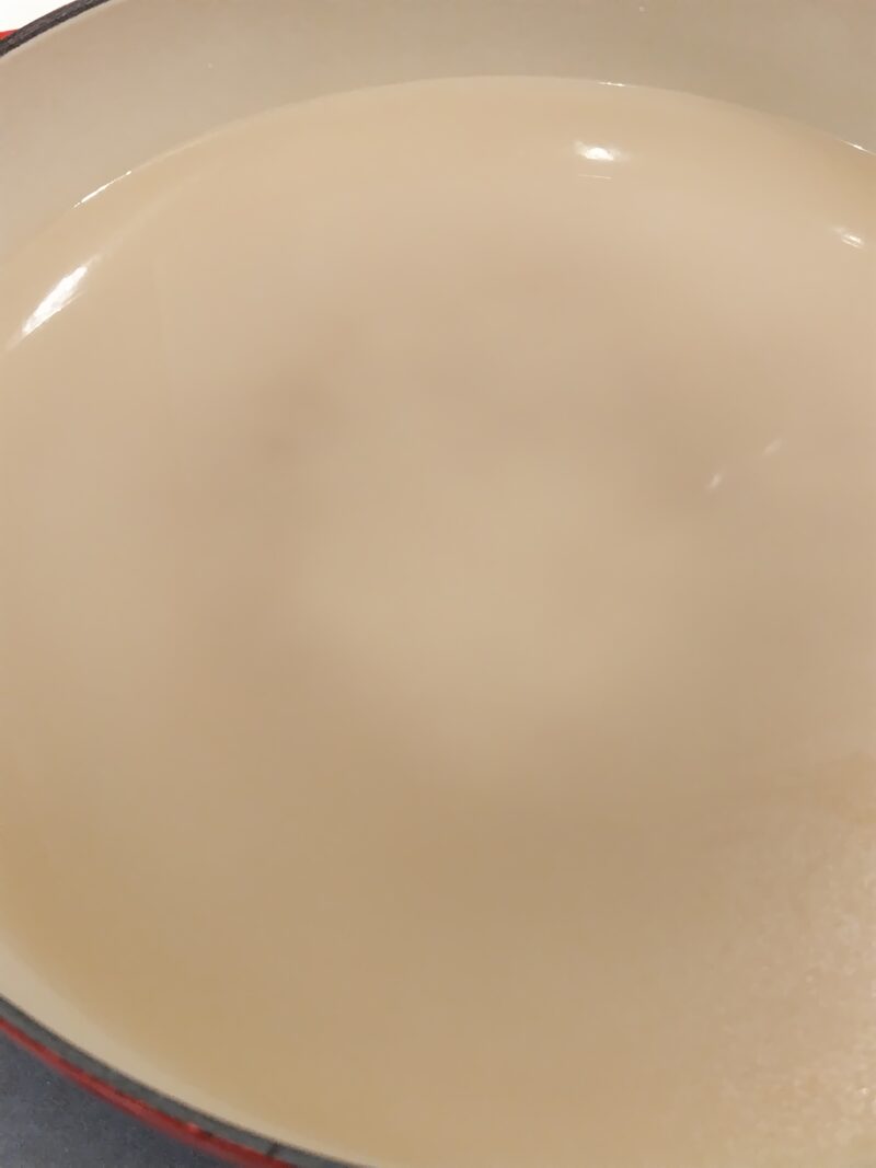 水炊きスープ