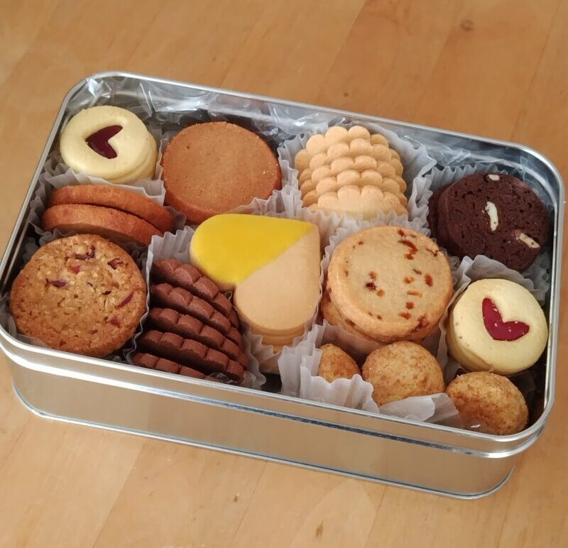 アメリカンクッキー缶開封