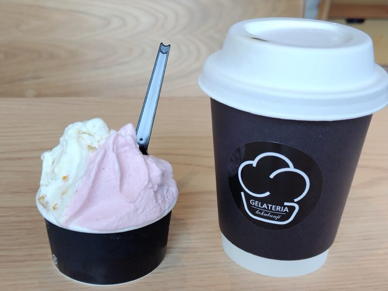 GELATERIA kokubunji 注文したもの