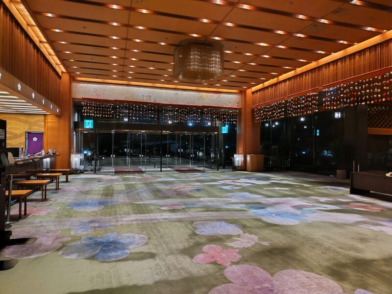 銀水荘エントランス