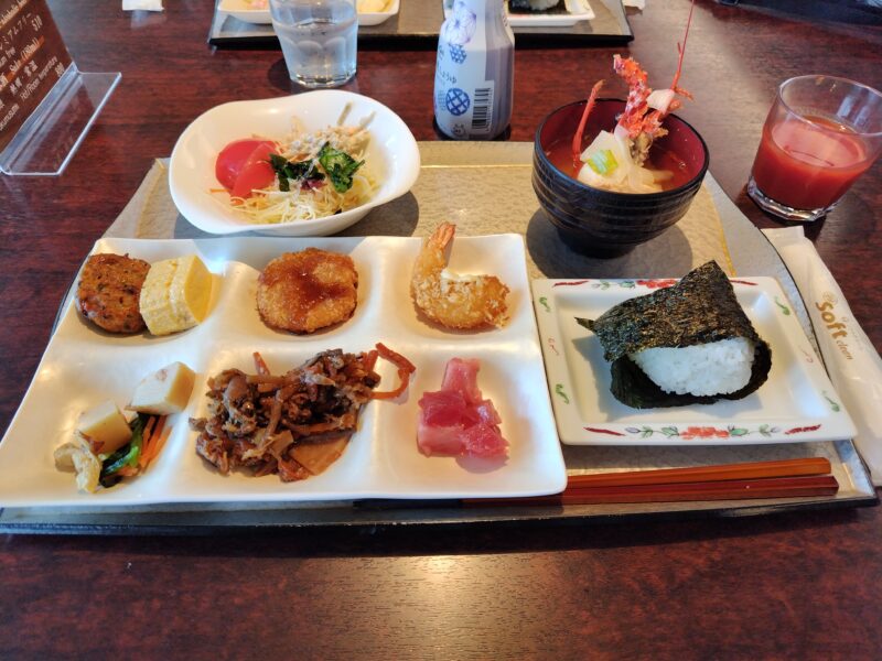 銀水荘朝食1