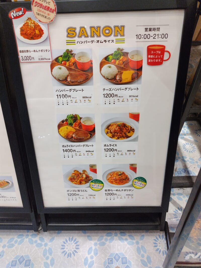 SANON看板