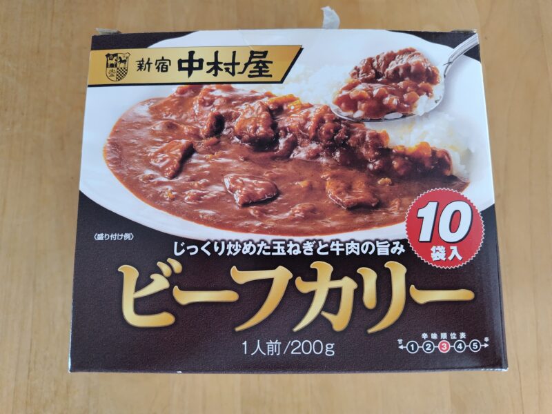 コストコ　中村屋ビーフカリー