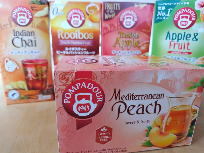 ポンパドールのお茶たち