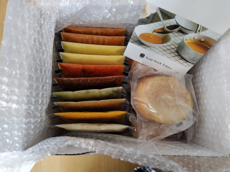 スープストック東京 スープとパンのセット