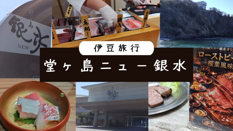 堂ヶ島ニュー銀水 宿泊記｜プレミアムディナービュッフェが想像以上でしたアイキャッチ画像
