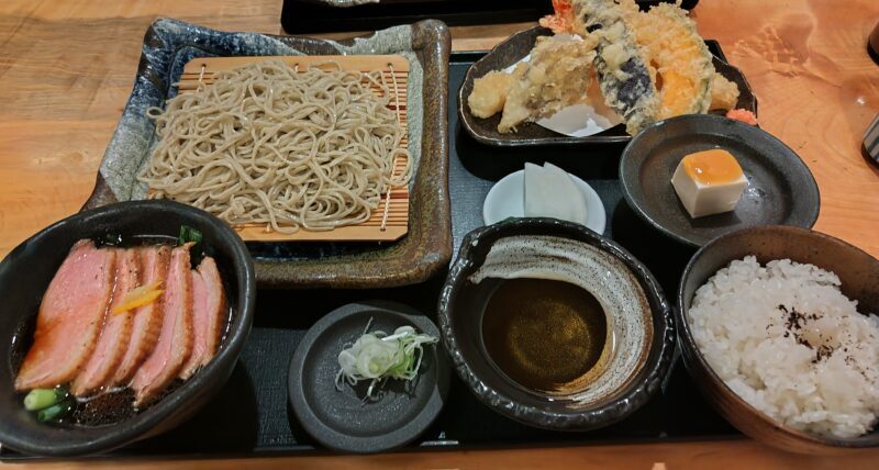 国分寺そば 鴨せいろ御膳